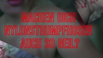 MACHEN DICH NYLONSTRUMPFHOSEN AUCH SO GEIL? (OHNE TON)!