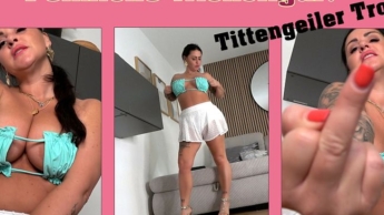 Peinliche Wichsfigur! Tittengeiler Trottel…