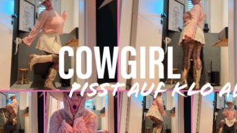 COWGIRL PISST AUF KLO AB