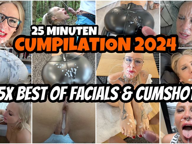 Cumpilation 2024 | 35x BEST OF FACIALS & CUMSHOTS