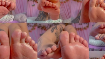 My feet want to be in your face and massage your cock *PRINCES FEET*