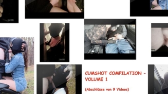 Cumshot Compilation – Volume 1 (Alle Cumshots aus 9 Videos)