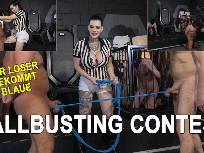 BALLBUSTING CONTEST * WER BEKOMMT BLAUE EIER