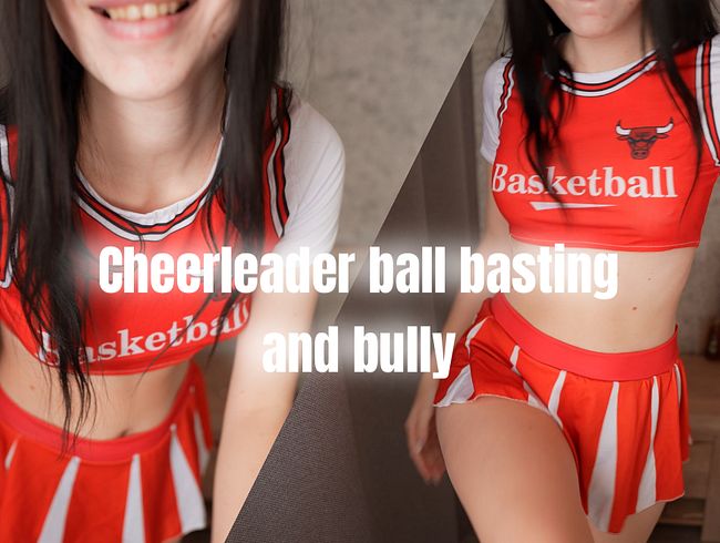 Bully Cheerleader ballbusting! Versautes Rollenspiel! Demütigende